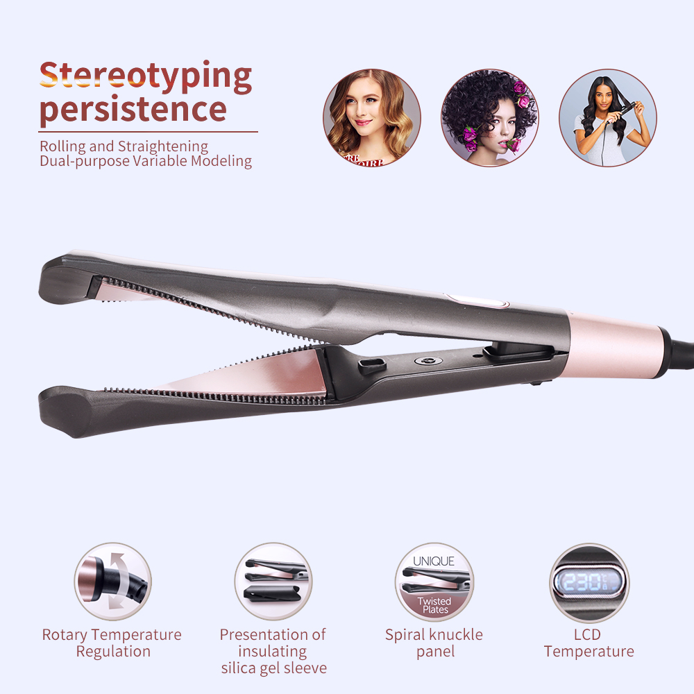 2 In 1 Hair Curler And Straightener Matnahanquoc 