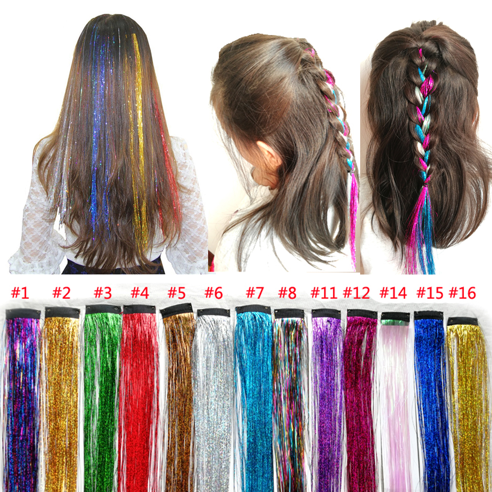 Sparkling Hair Tinsel Extension matnahanquoc