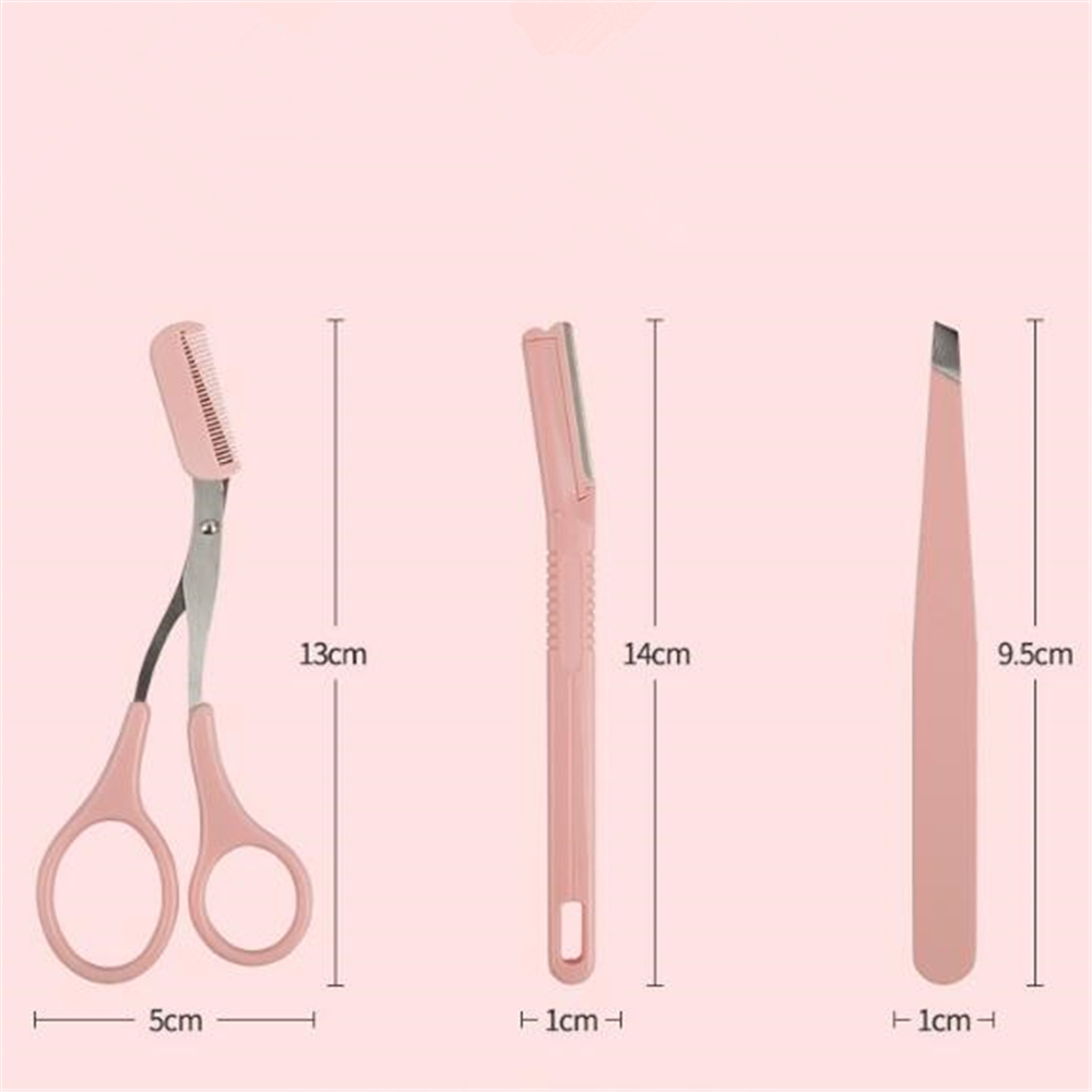 Eyebrow Trimmer Scissors With Comb | matnahanquoc